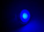 2pcs 3/4" Round Blue LED Courtesy Light Waterproof RV Trailer